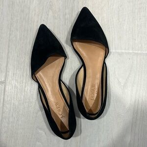 Jcrew black flats